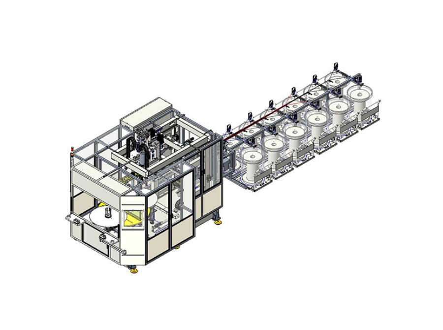 GMW C-11H VERTICAL WINDING MACHINE WITH JIG ROTATION